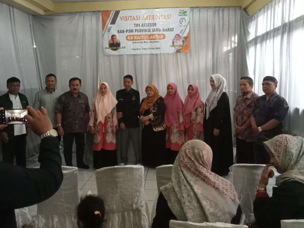PAUD KOber Baitul Akbar Raih Akreditasi dari BAN-PDM Jawa Barat